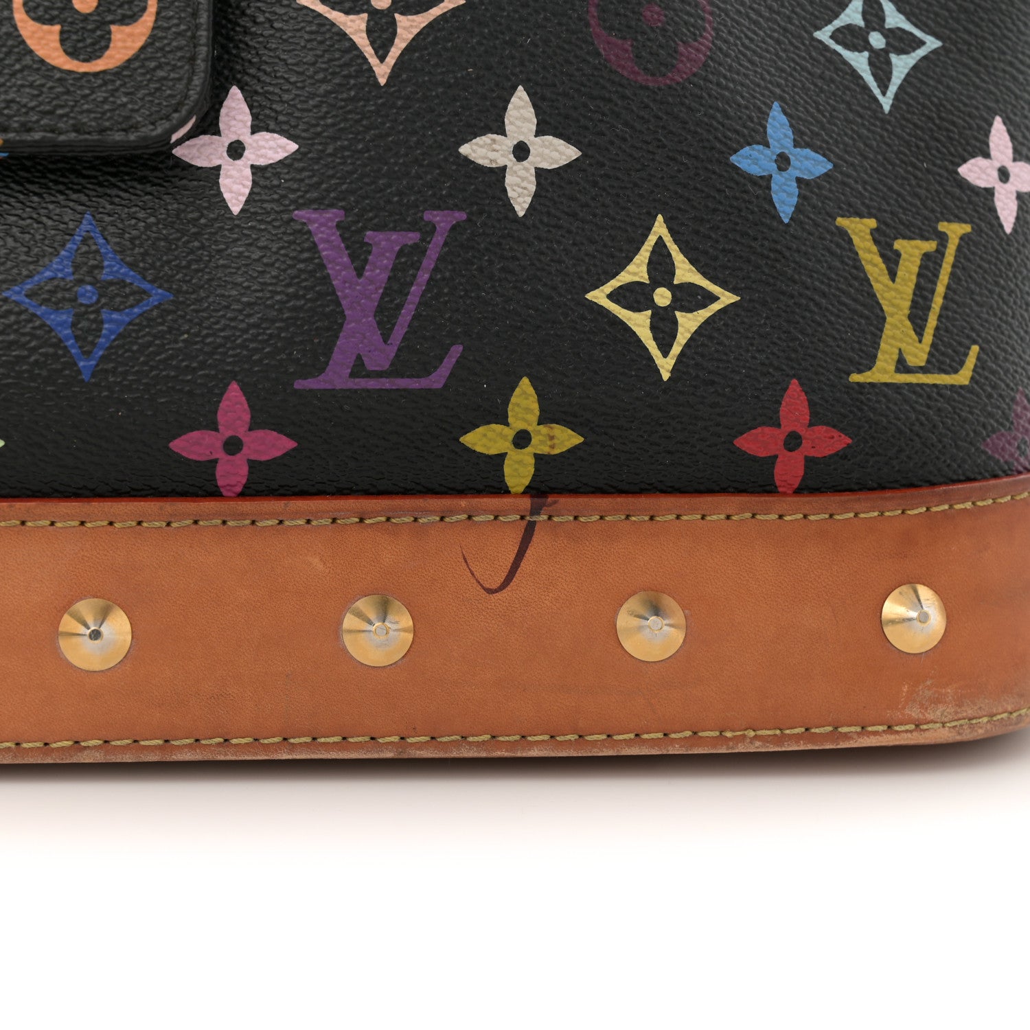 Monogram Multicolor Alma GM Black