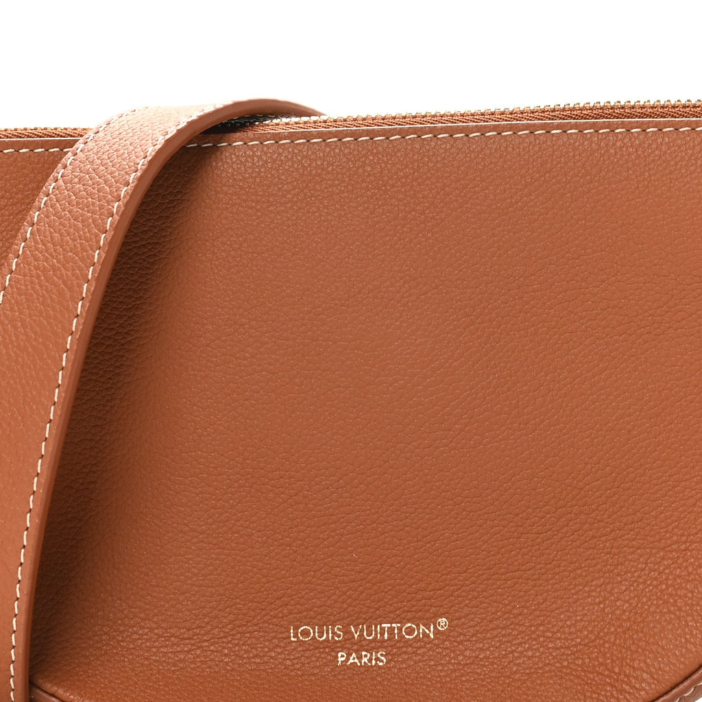Smooth Calfskin Low Key Bumbag Cognac