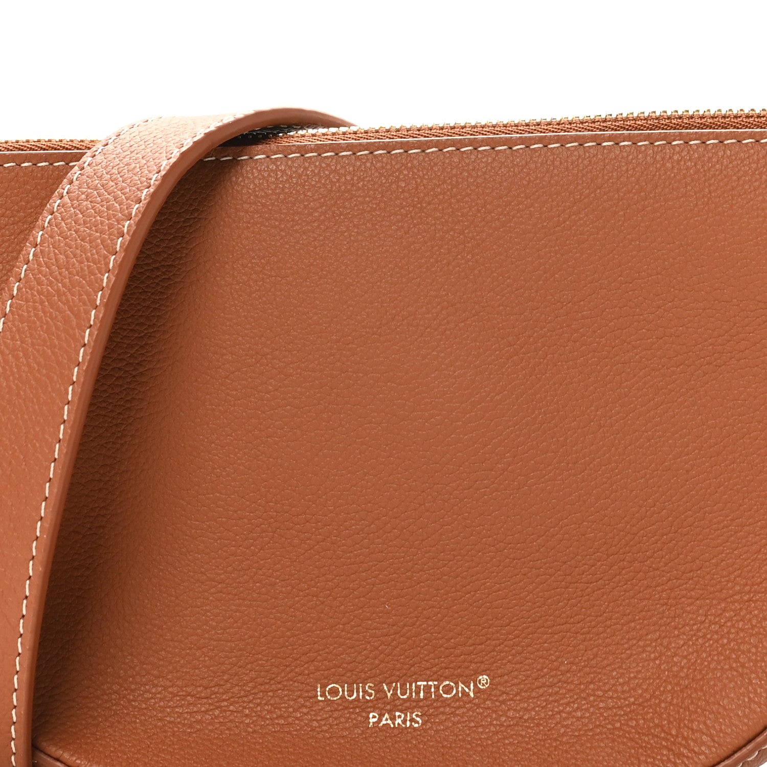 Smooth Calfskin Low Key Bumbag Cognac