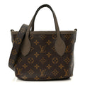 Monogram Neverfull Inside Out Bandouliere BB Dark Fango