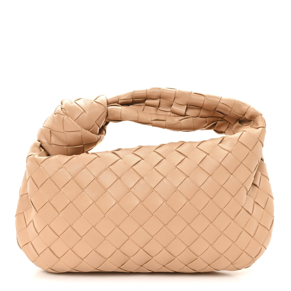 Nappa Intrecciato Mini Jodie Almond