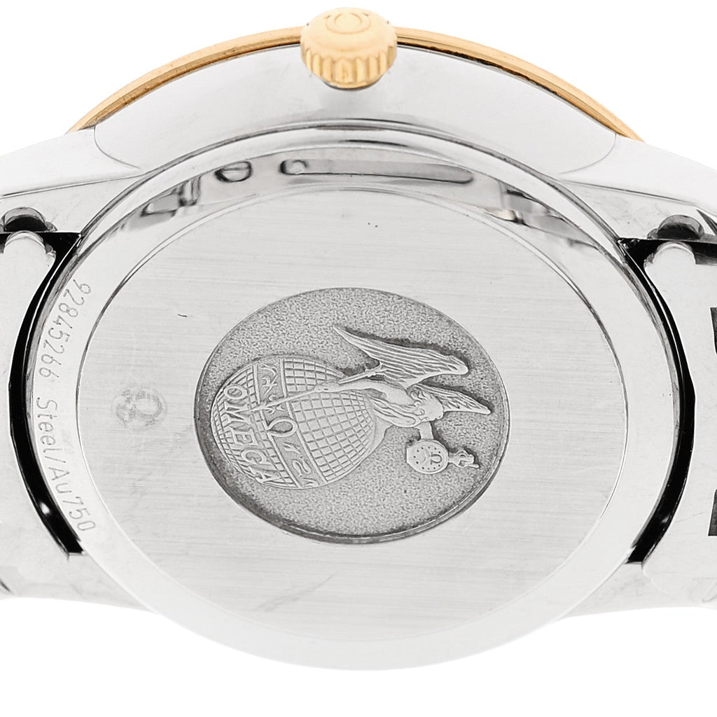 Stainless Steel 18K Red Gold 27mm De Ville Prestige Quartz Watch Champagne 424.20.27.60.52.003