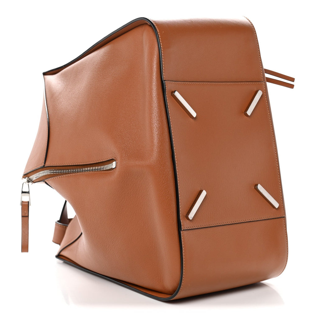 Calfskin Medium Hammock Shoulder Bag Tan