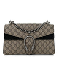 GG Supreme Monogram Small Dionysus Shoulder Bag Black