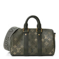 Monogram Surplus Keepall Bandouliere 25 Khaki