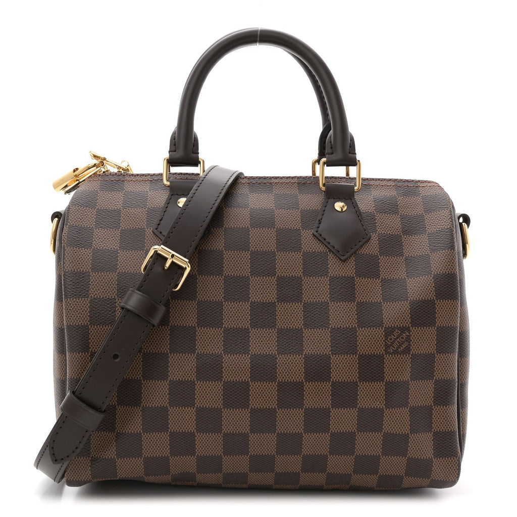 Damier Ebene Speedy Bandouliere 25