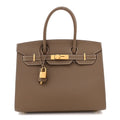 Epsom Birkin Sellier 30 Etoupe