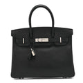 Epsom Birkin 30 Black