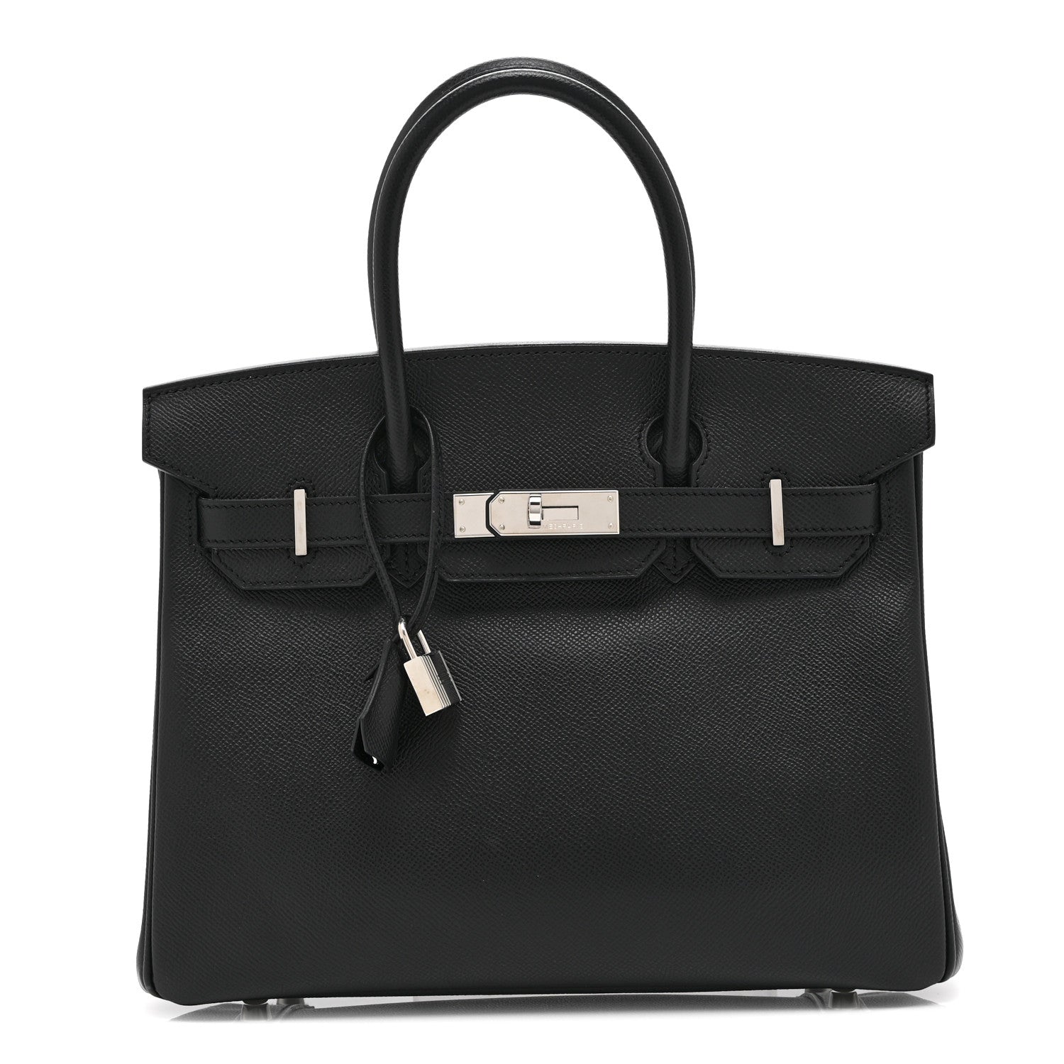 Epsom Birkin 30 Black