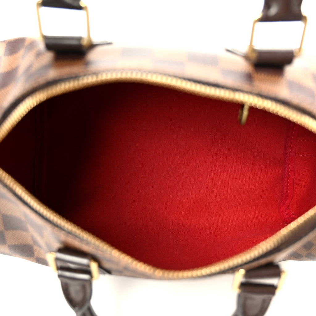 Damier Ebene Speedy Bandouliere 25