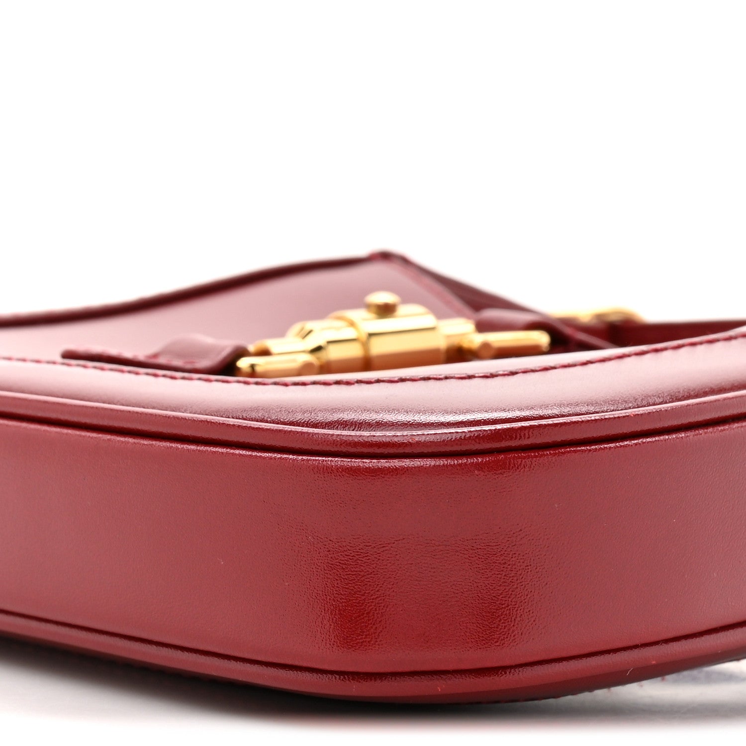 Boarded Dyana Lux Calfskin Mini Jackie 1961 Hobo New Cherry Red