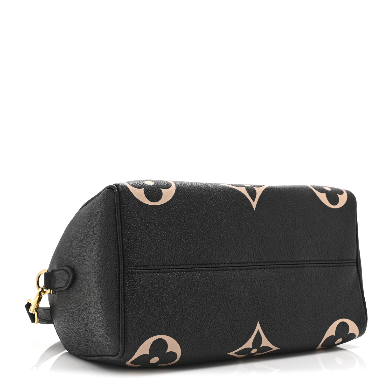 Empreinte Monogram Giant Speedy Bandouliere 25 Black Beige