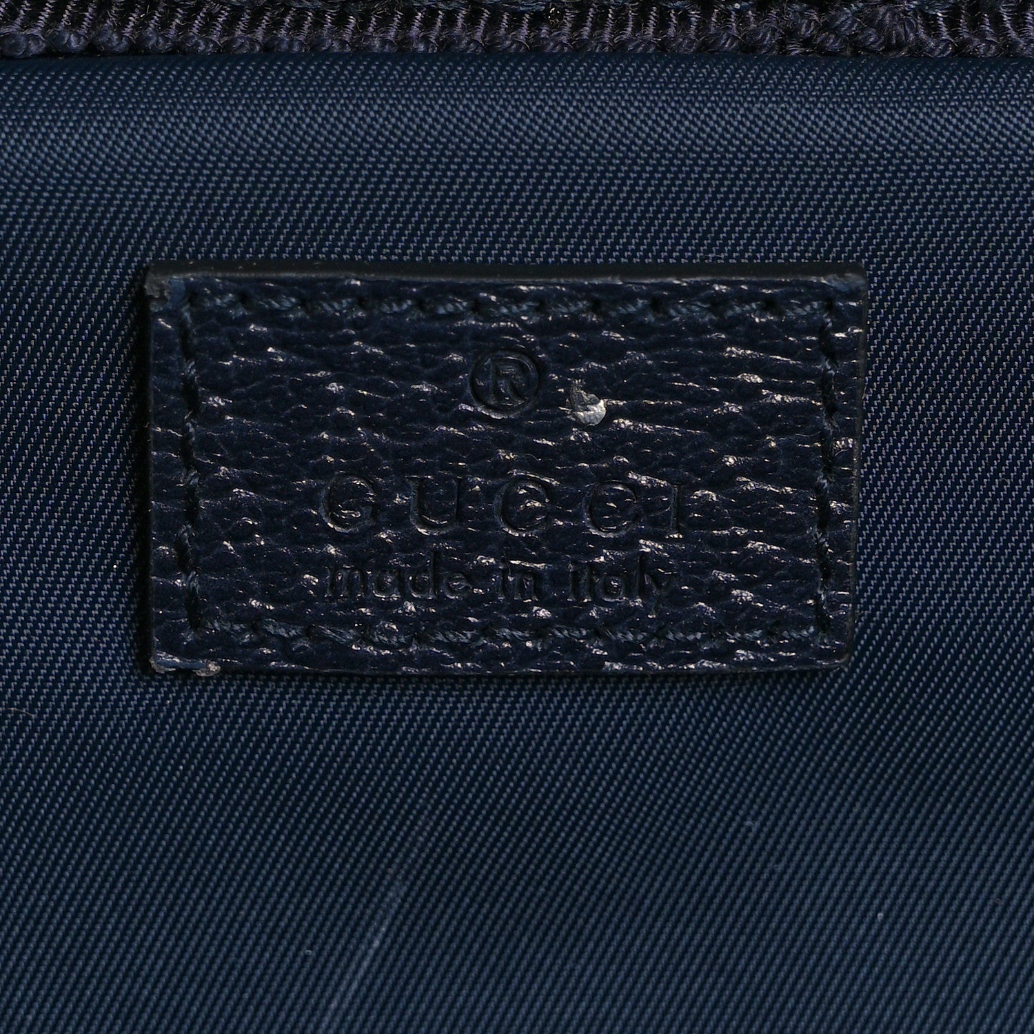 GG Supreme Monogram Textured Dollar Calfskin Web Large Savoy Trolley Suitcase Beige Blue