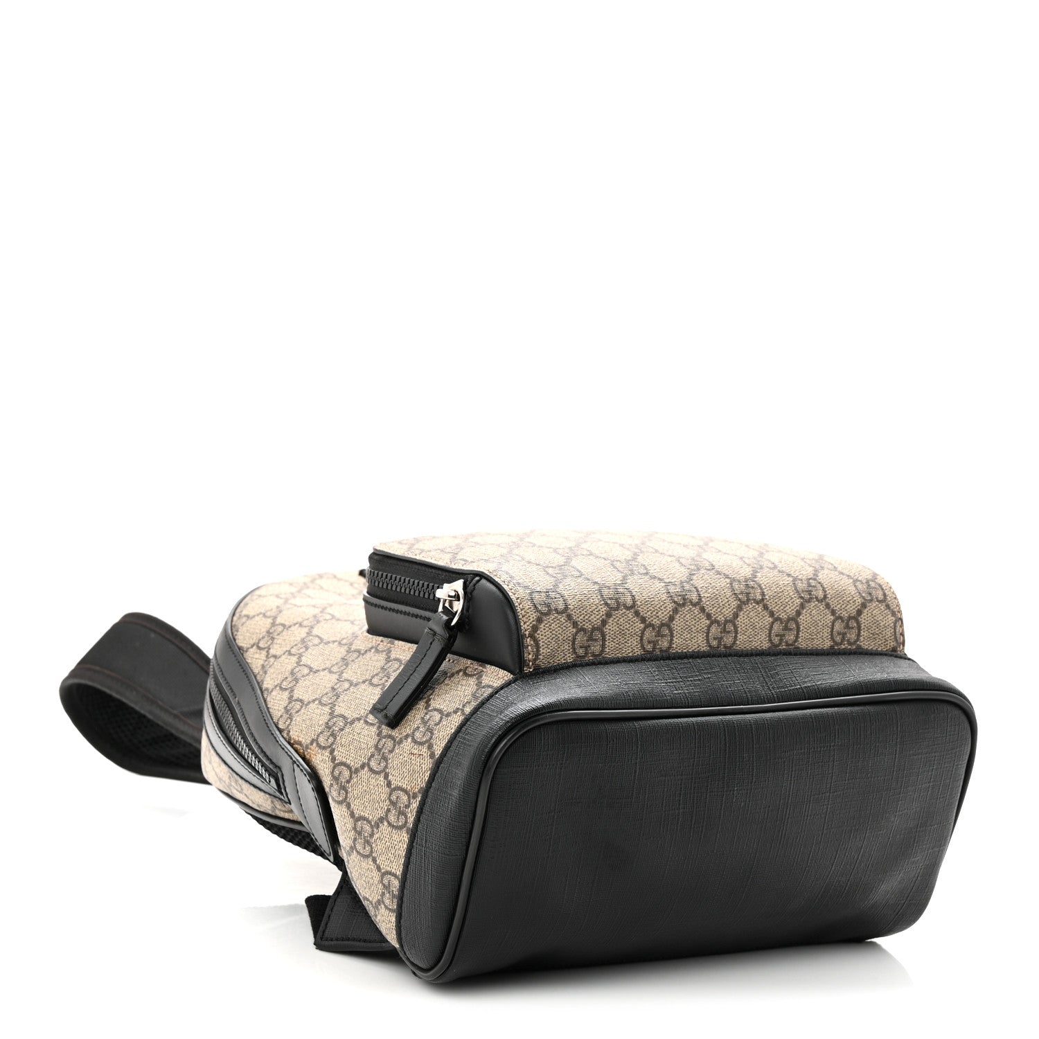 GG Supreme Monogram Small Eden Day Backpack Black