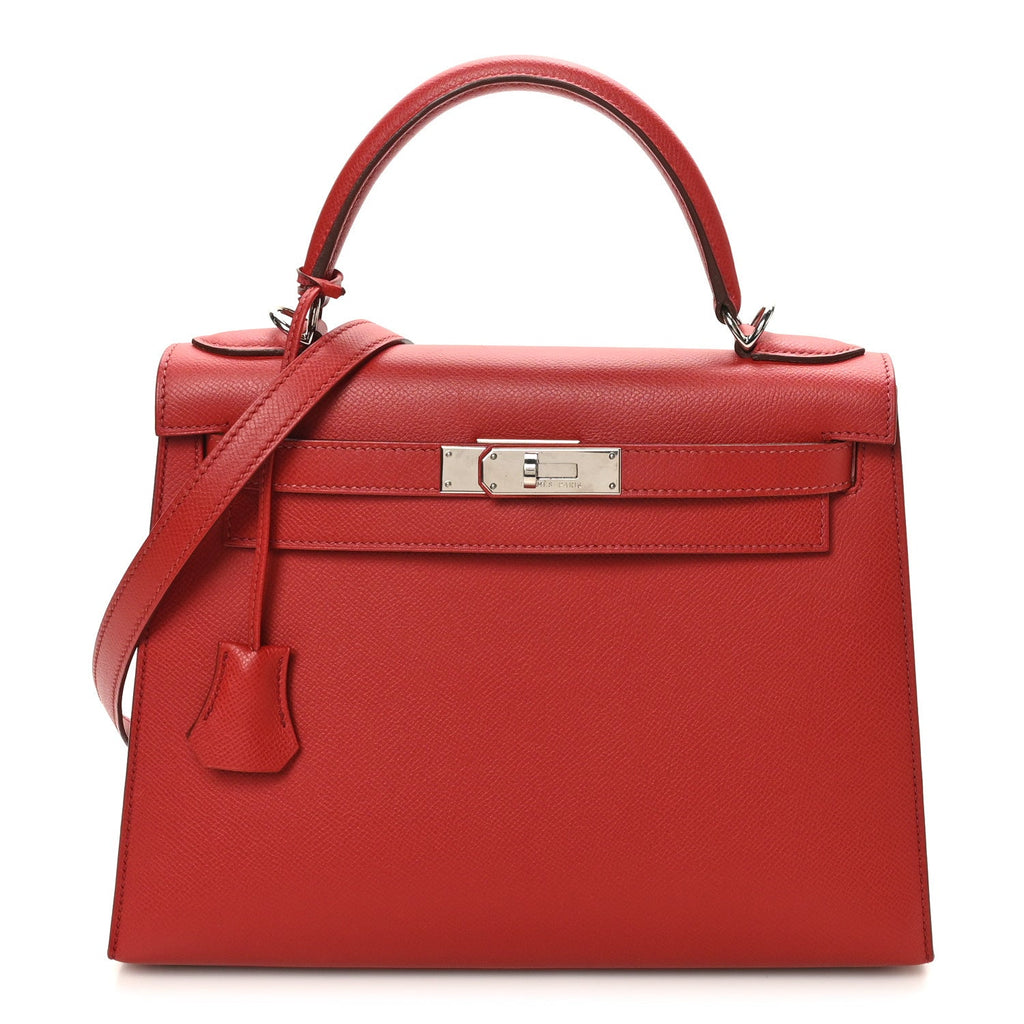 Epsom Kelly Sellier 28 Rouge Casaque