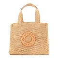 Raffia Calfskin By The Pool OnTheGo MM Natural