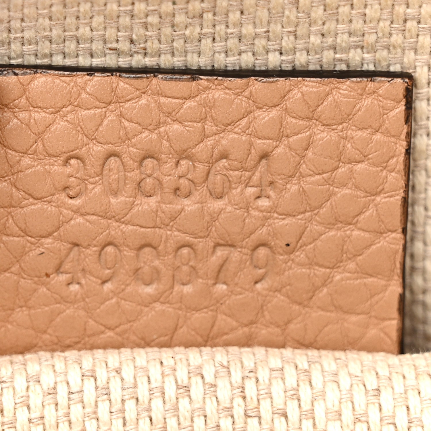 Pebbled Calfskin Small Soho Disco Bag Camelia