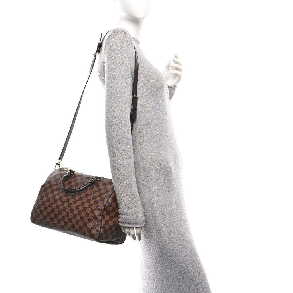 Damier Ebene Speedy Bandouliere 30