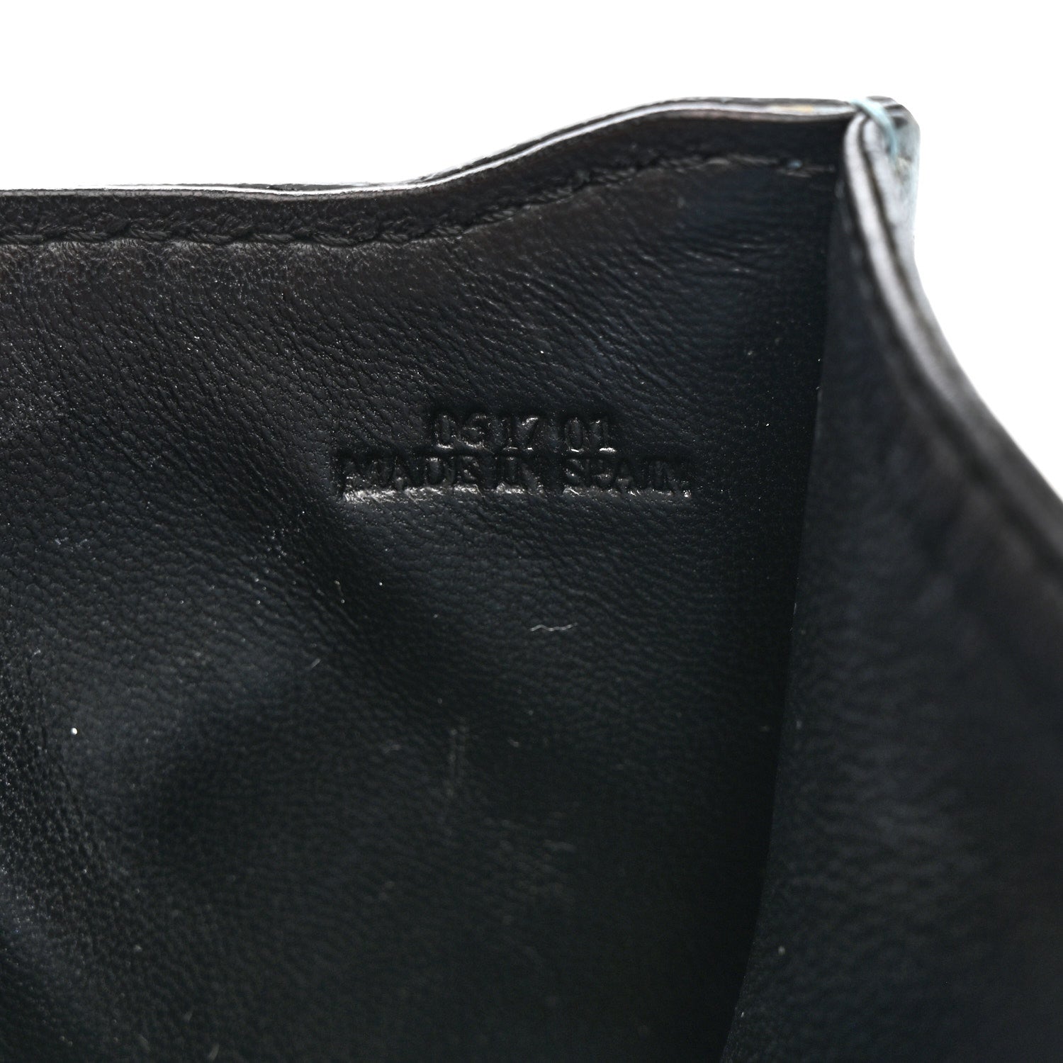 Calfskin Mini Barcelona Shoulder Bag Stone Blue