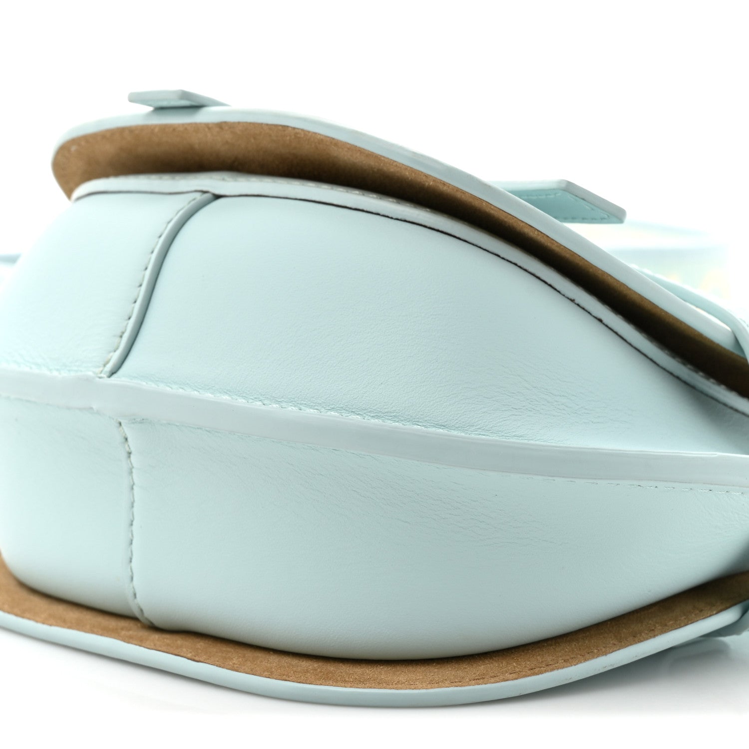 Calfskin Mini Gate Dual Bag Abyss Blue