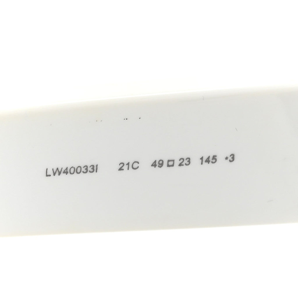 Acetate Sunglasses LW40033I White