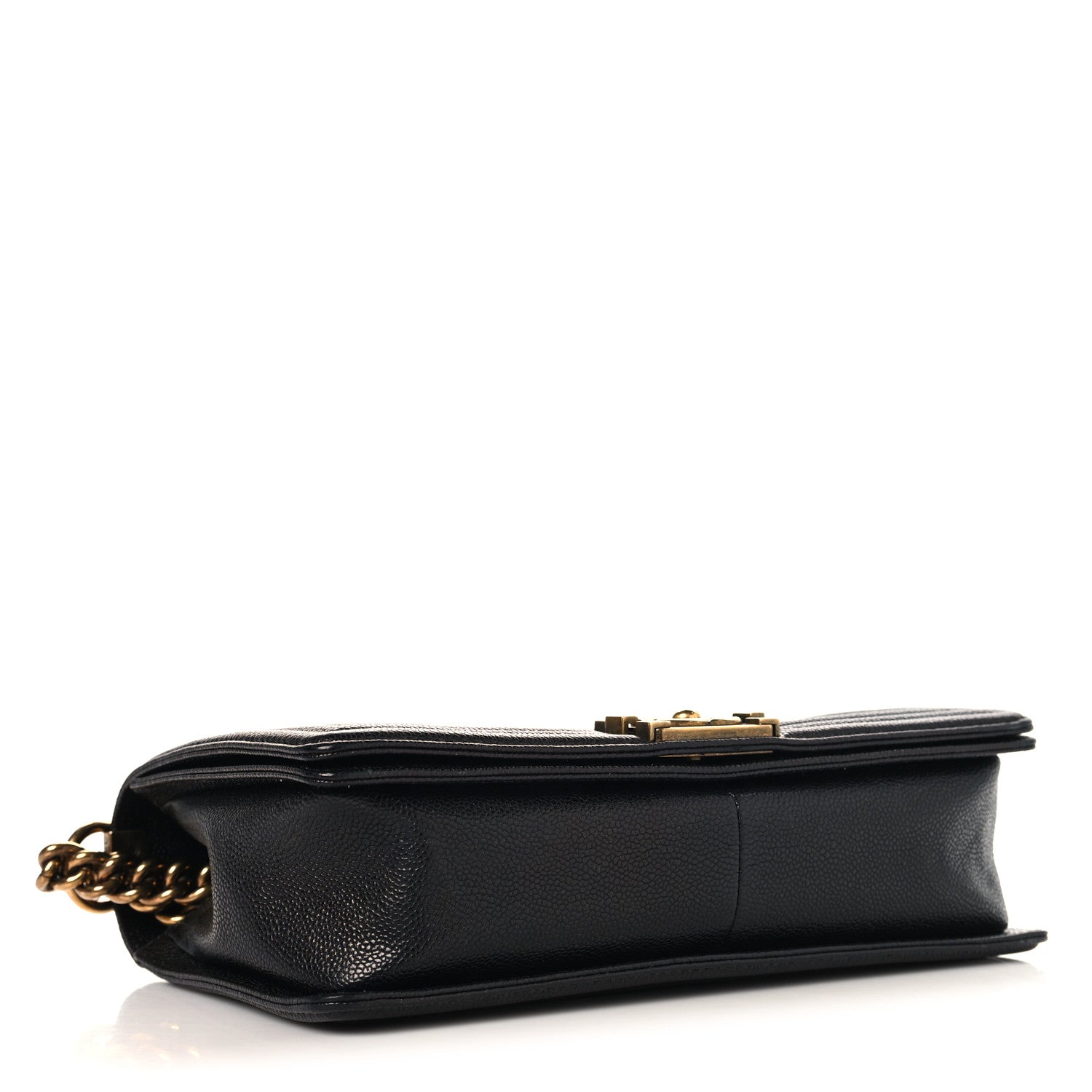 Caviar Quilted New Medium Boy Flap Black