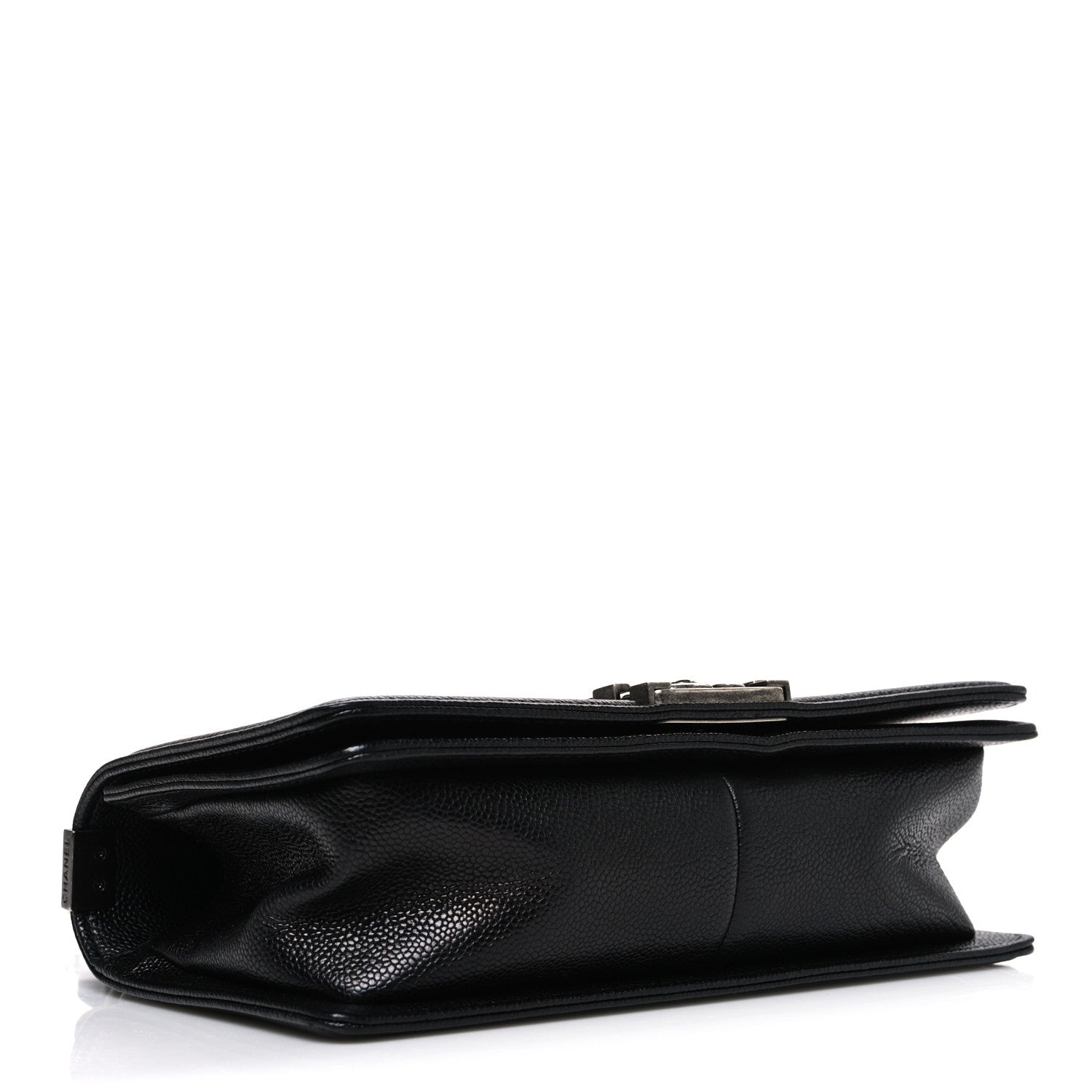 Caviar Quilted Medium Boy Flap Black