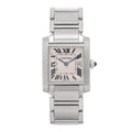 Stainless Steel 25mm Tank Francaise Quartz Watch