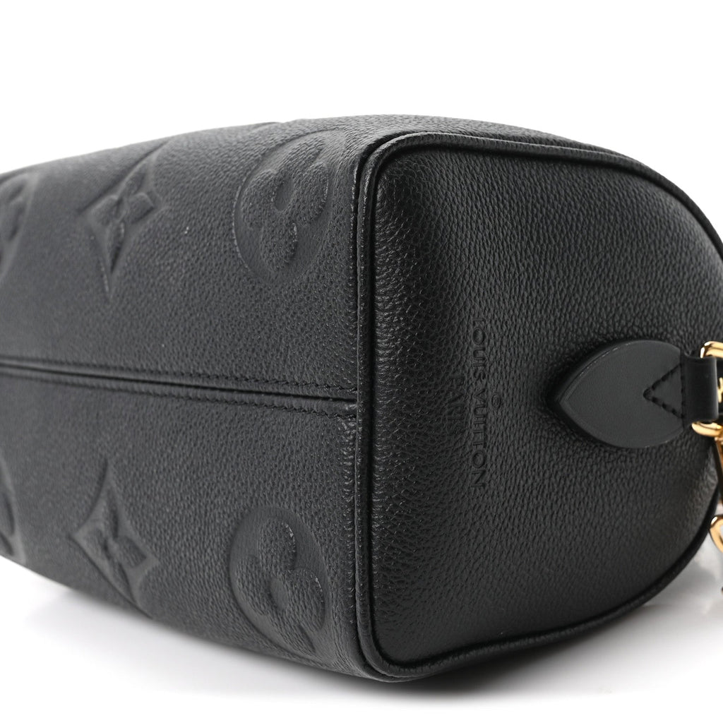 Empreinte Monogram Giant Speedy Bandouliere 20 Black