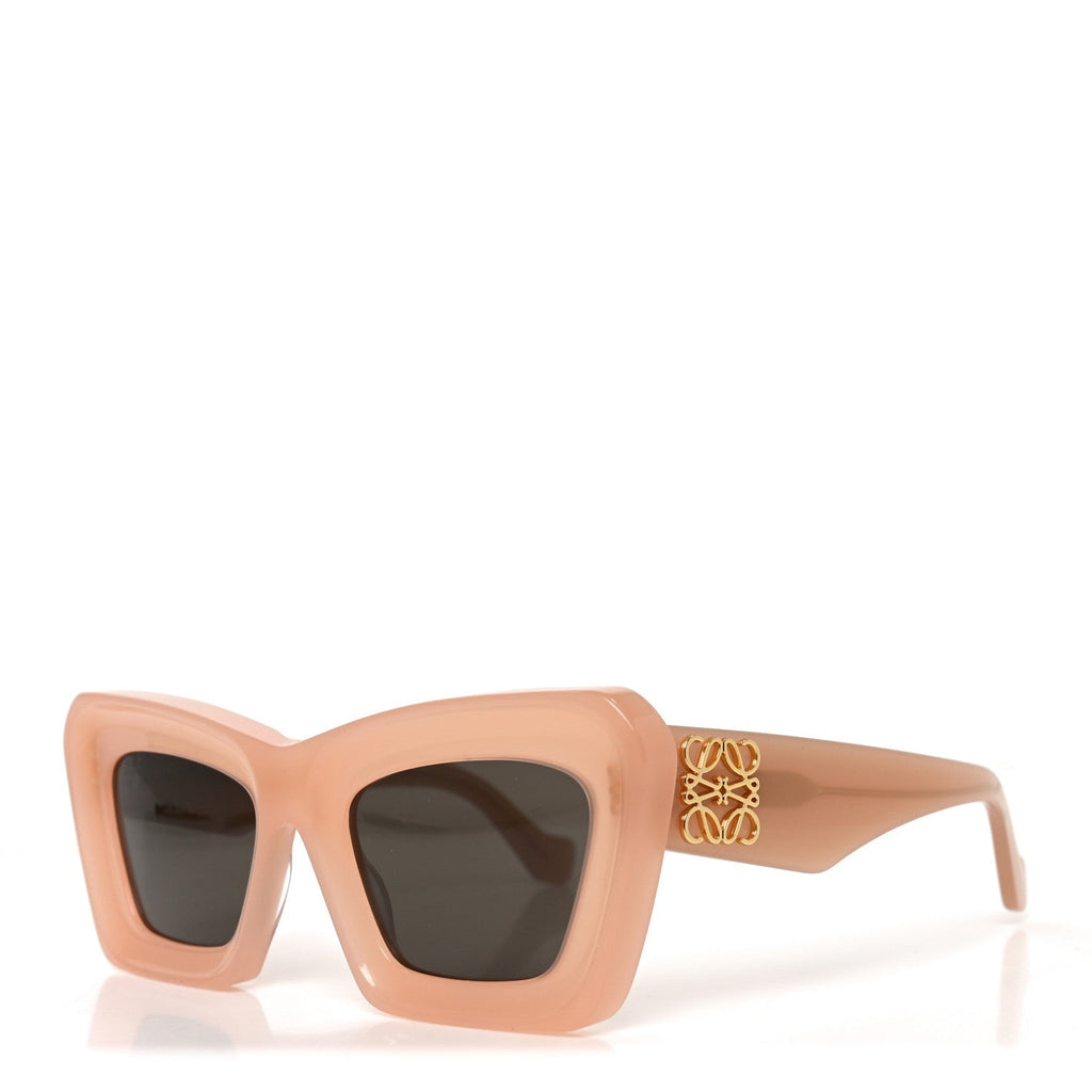 Acetate Anagram Cat Eye Sunglasses LW40145I  Light Pink