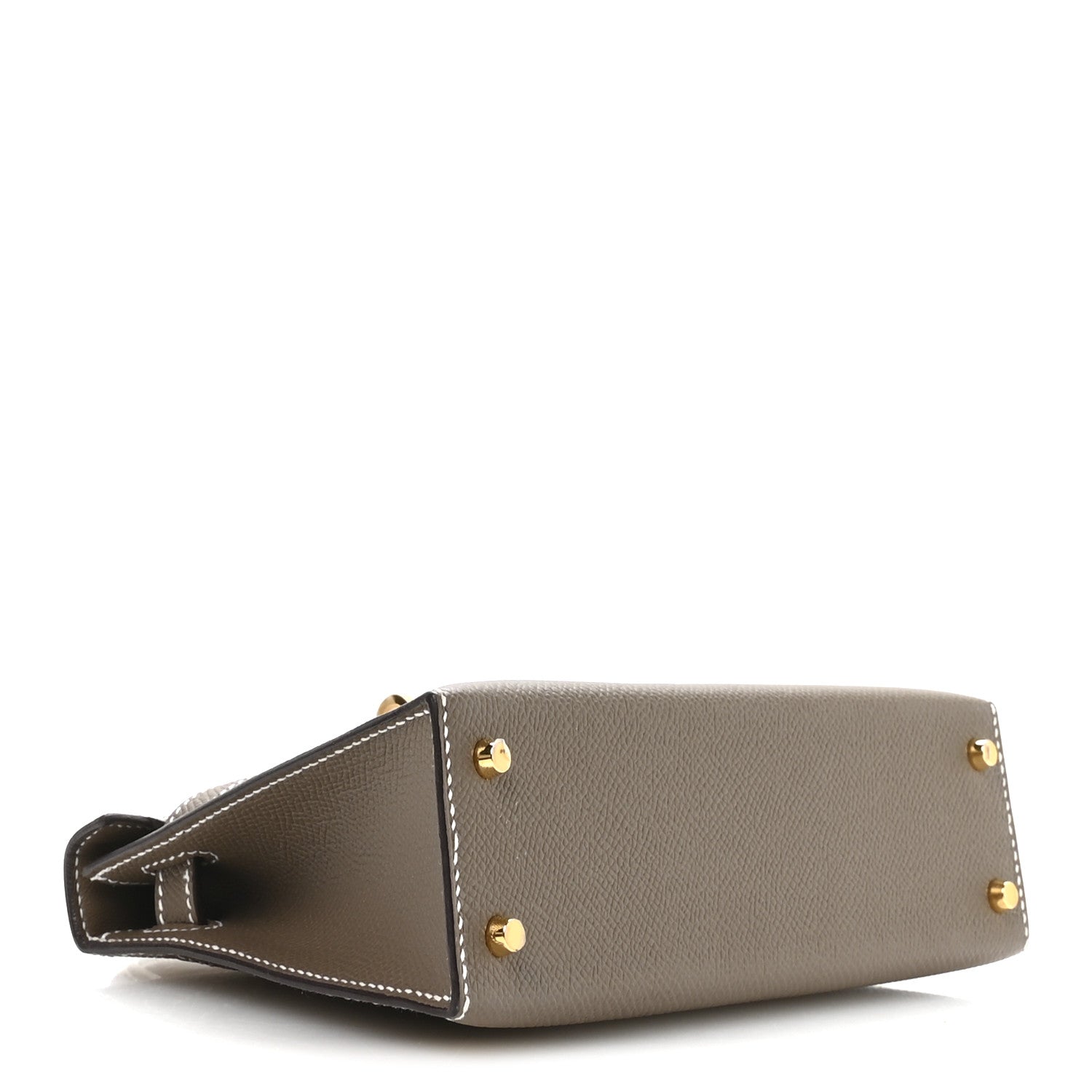 Epsom Mini Kelly Sellier 20 Etoupe