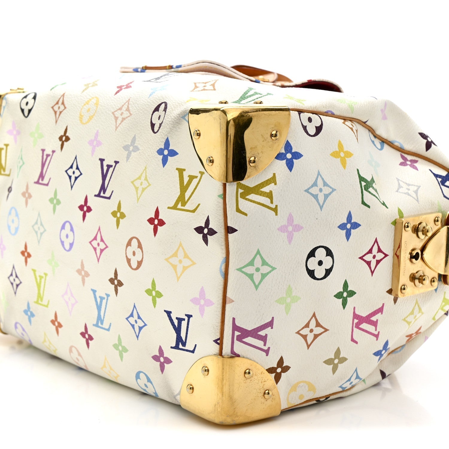 Monogram Multicolor Speedy 30 White
