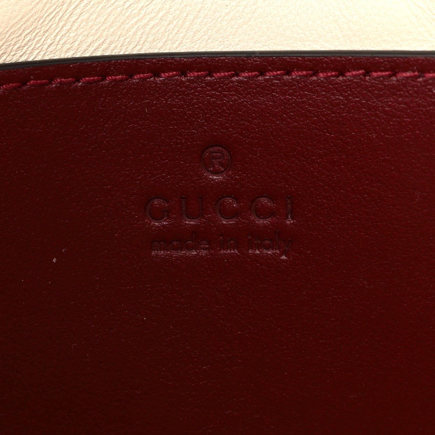Calfskin Matelasse Mini GG Marmont Shoulder Bag Rosso Ancora