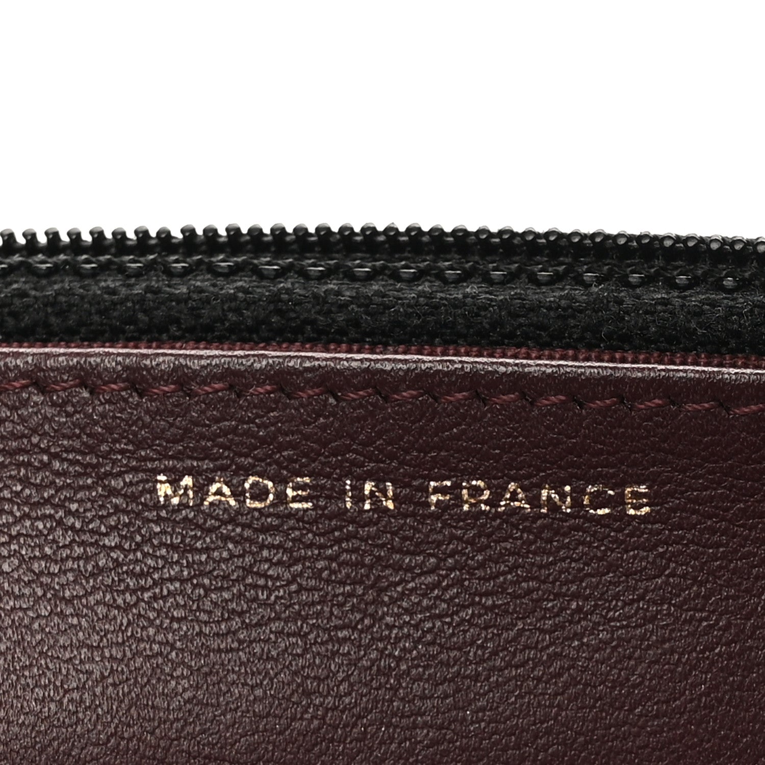Aged Calfskin Lucky Charms 2.55 Reissue Wallet on Chain WOC Black