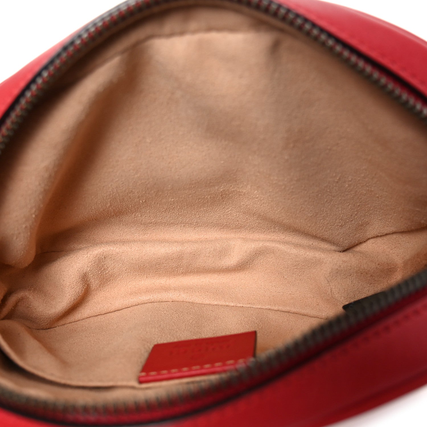 Calfskin Matelasse GG Marmont Belt Bag 105 42 Hibiscus Red