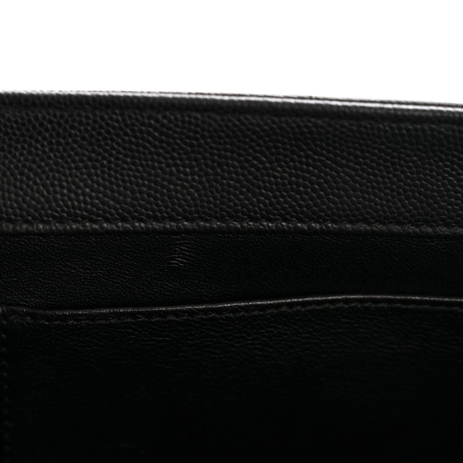 Caviar Quilted Large Business Affinity Flap Black