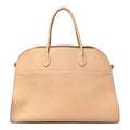 Matte Grained Calfskin Soft Margaux 17 Light Camel