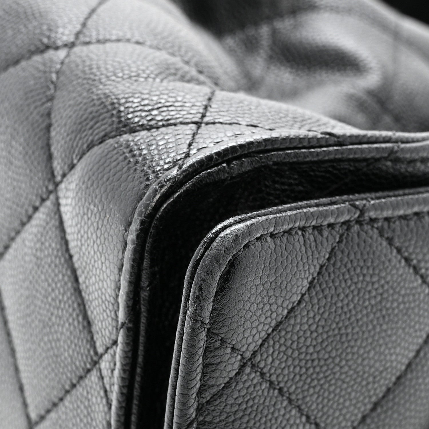 Caviar Quilted Small Chanel 25 Handbag Black