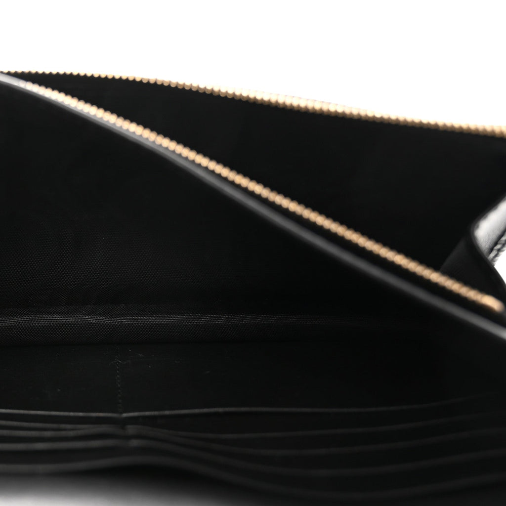 Microguccissima Crossbody Wallet Black