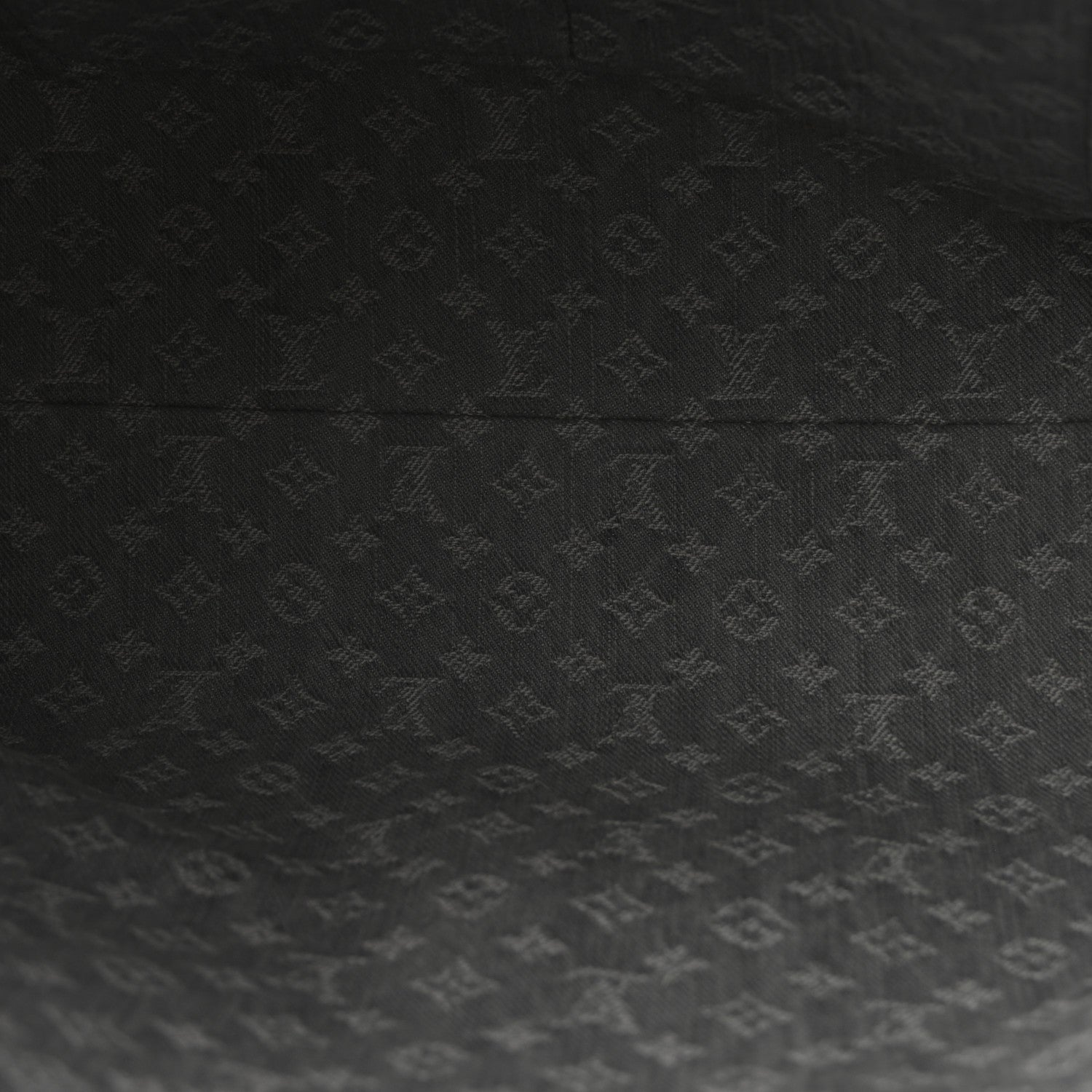 Monogram Denim Onthego MM Washed Grey