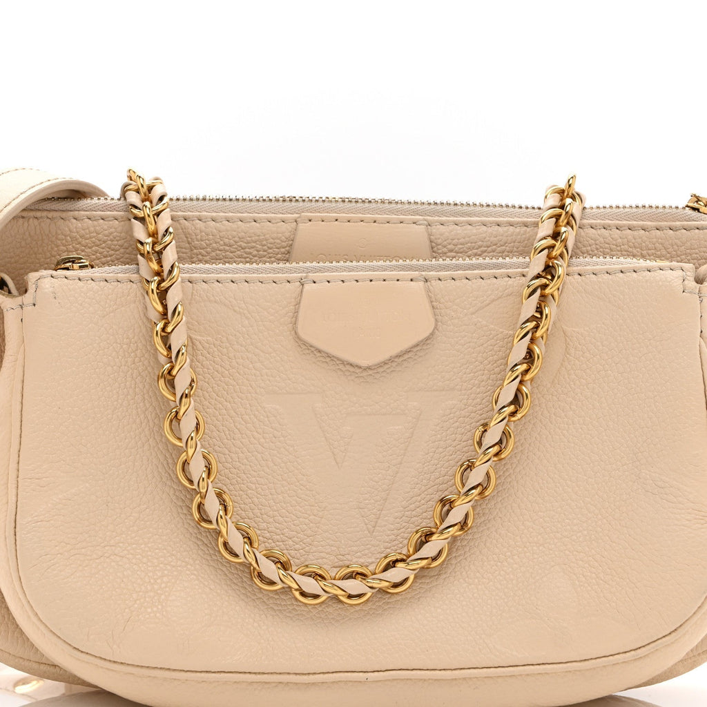 Empreinte Monogram Giant Multi Pochette Accessories  Cream