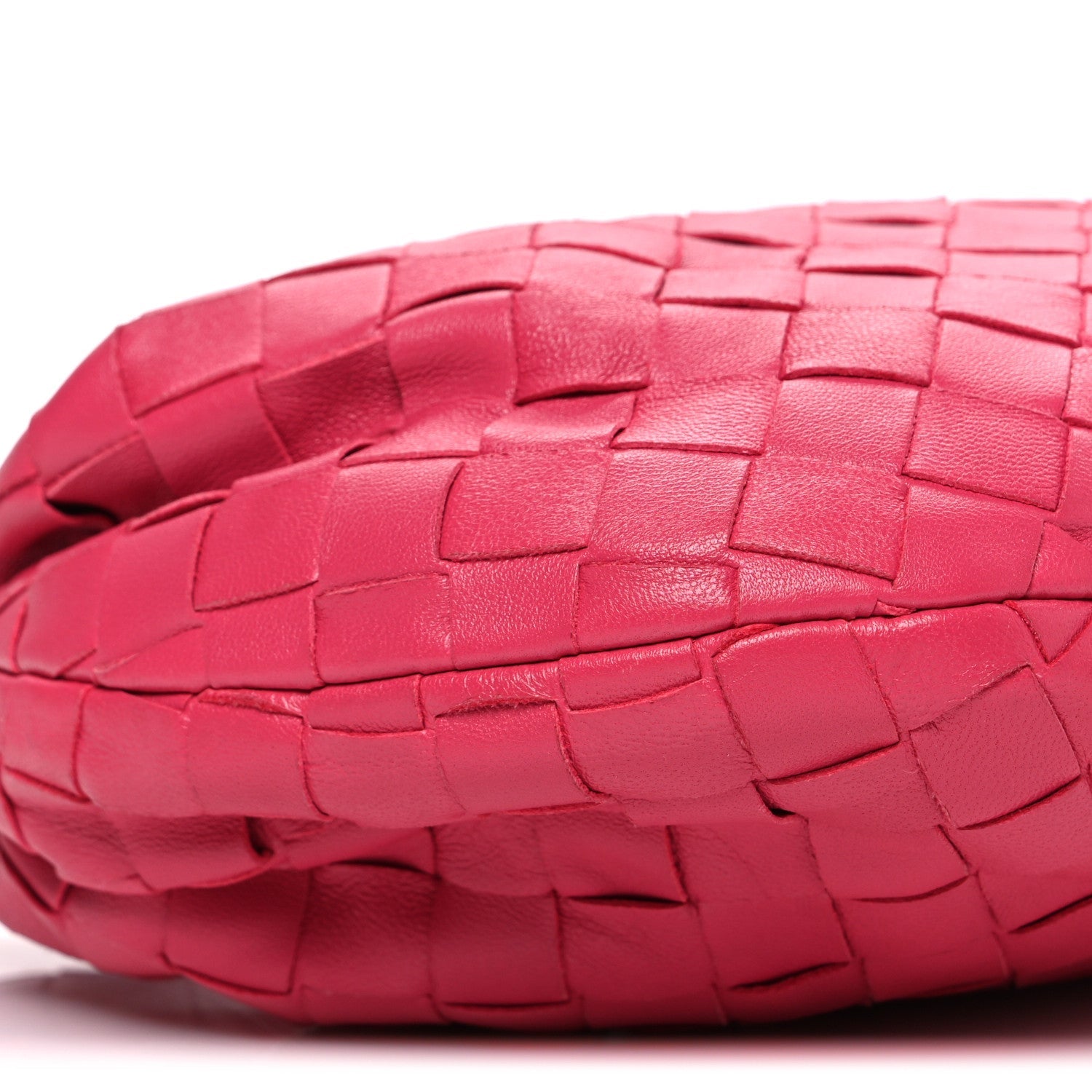 Nappa Intrecciato Mini Jodie Cranberry