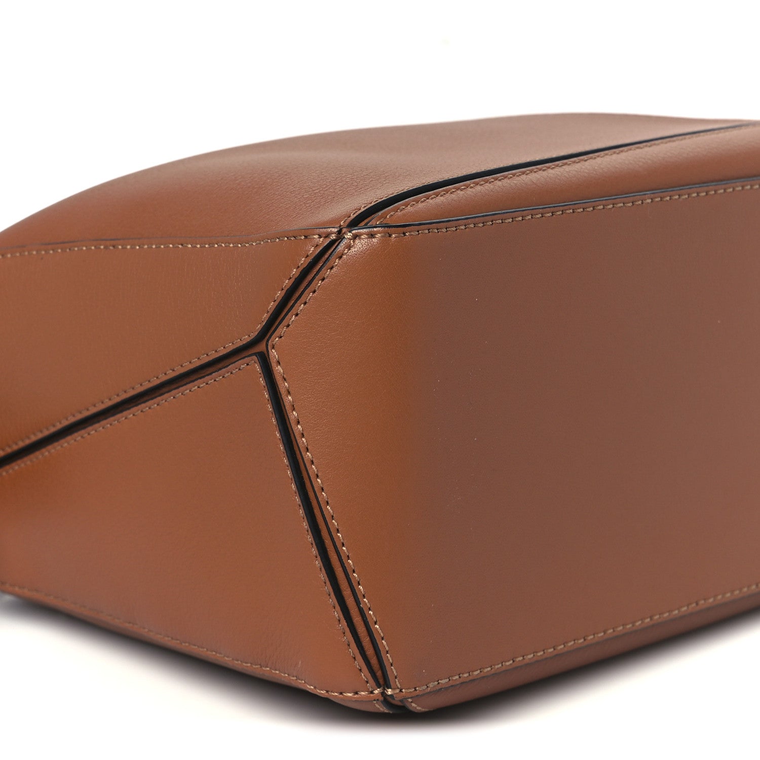 Calfskin Small Puzzle Bag Tan