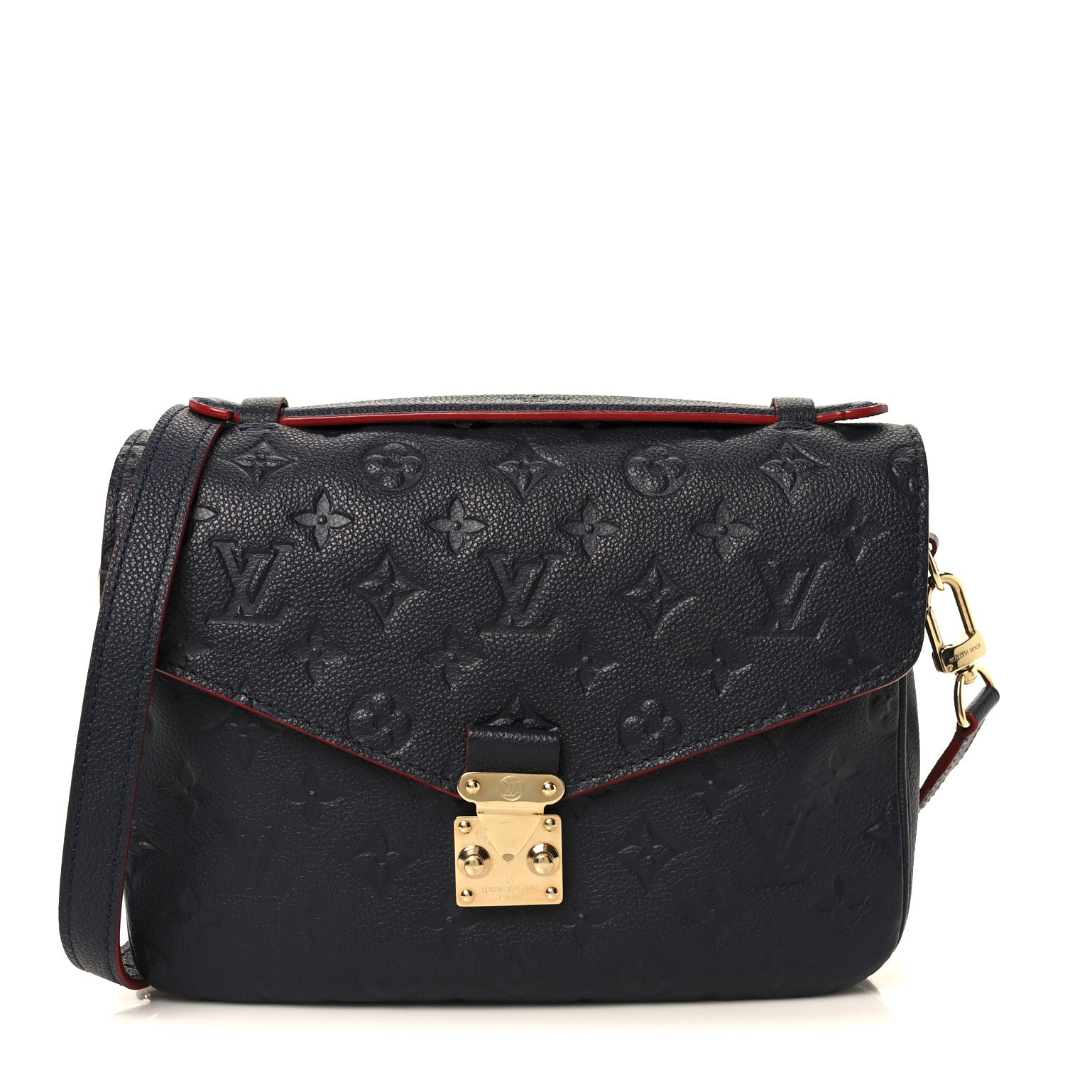 Empreinte Pochette Metis Marine Rouge