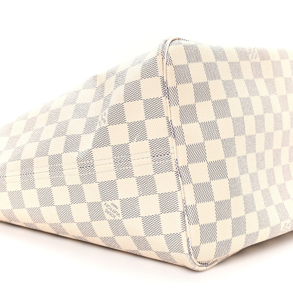 Damier Azur Neo Neverfull GM Rose Ballerine