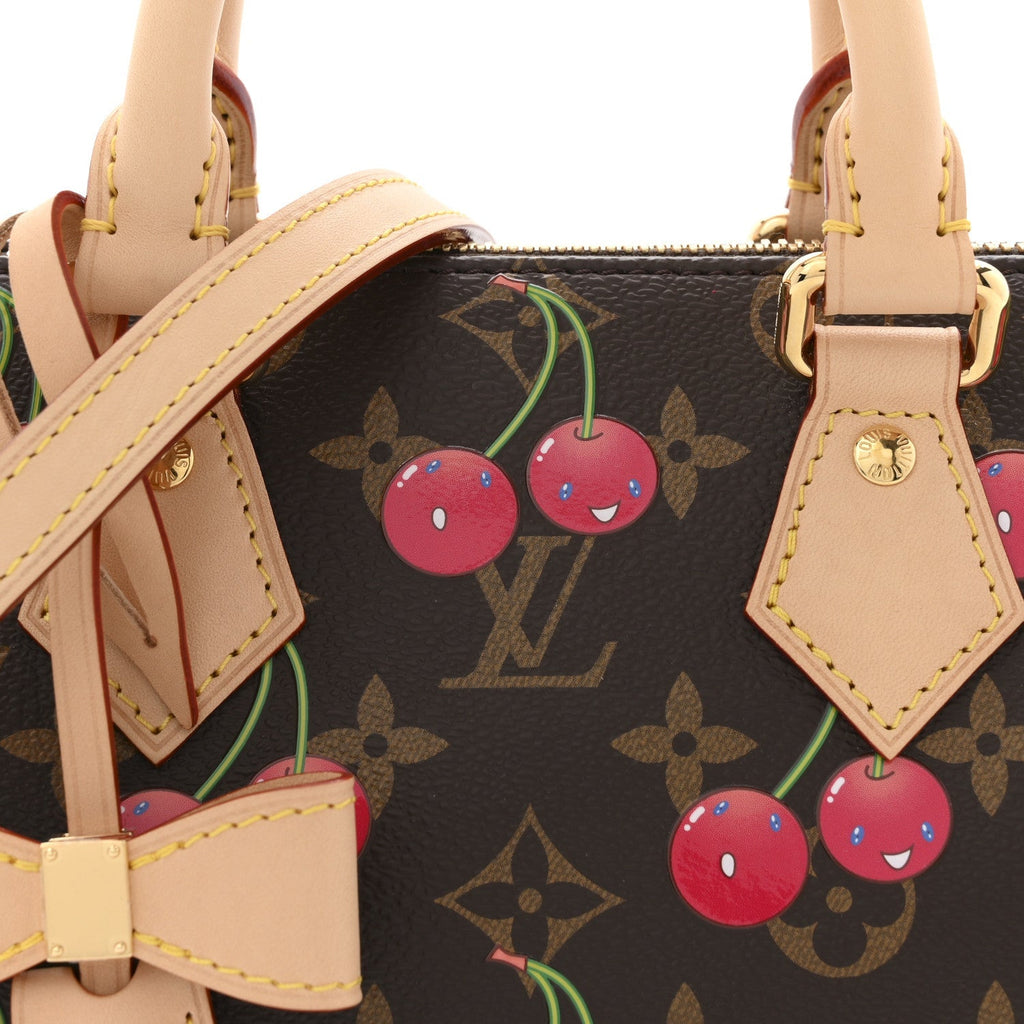 LV X TM Monogram Cerises Speedy Bandouliere 20