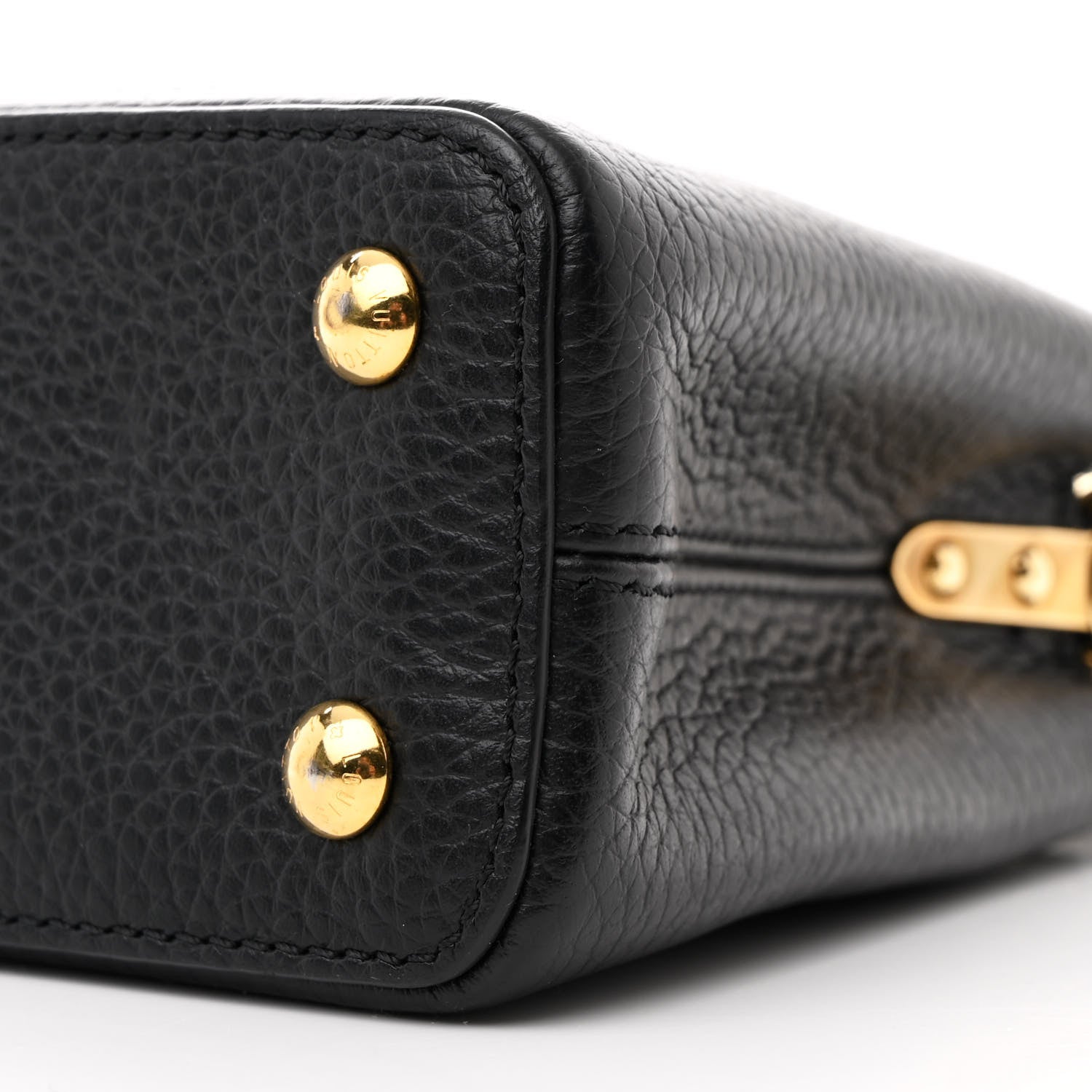 Taurillon Braided Capucines Mini Black