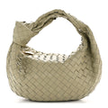Nappa Intrecciato Teen Jodie Hobo Travertine