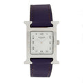 Stainless Steel Swift 21mm Heure H Hour Quartz Watch Iris