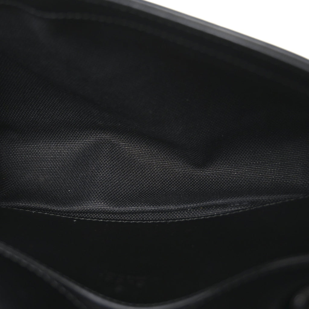 Calfskin Matelasse Monochrome Mini GG Marmont Shoulder Bag Black
